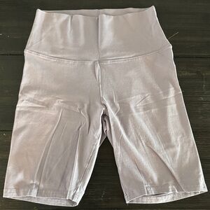 Women's Aritzia Lavender High-Waist Shorts